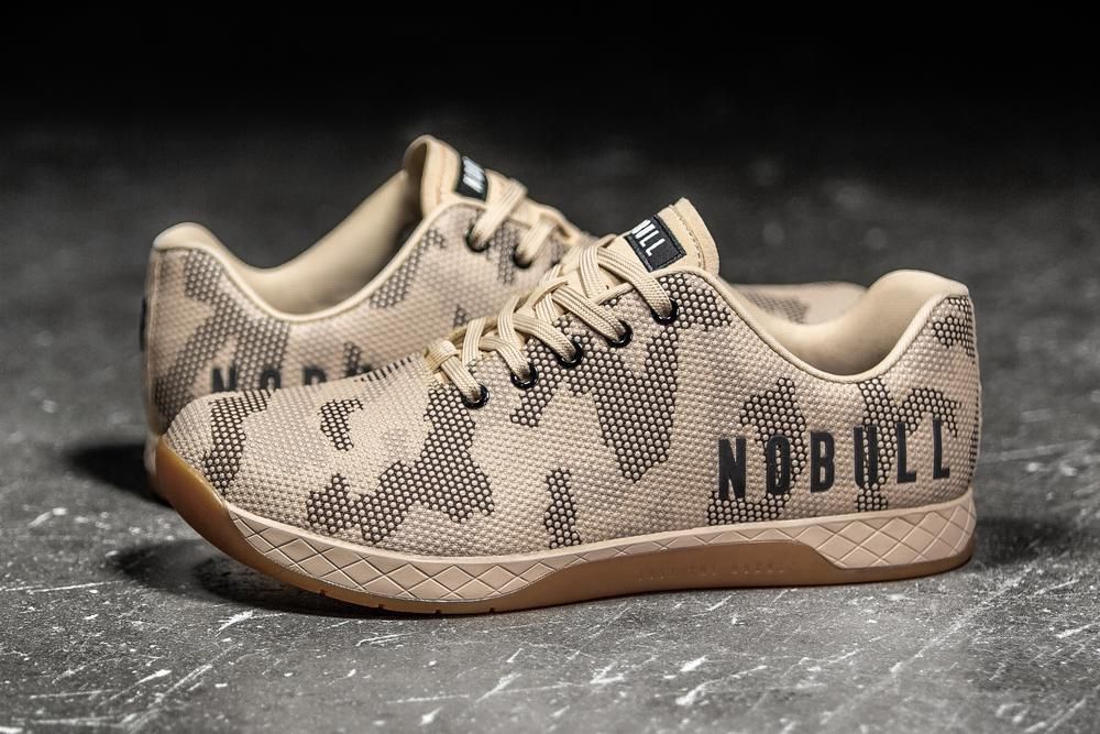 NOBULL Women's Sand Training Shoes - Sand Camo - Ireland (2013XWUTA)